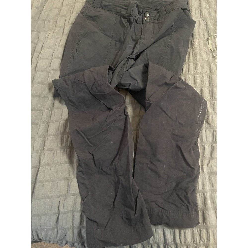 REI Nylon Stretch Black Hike Travel Lightweight Golf Active Pocket Cargo Pant 4